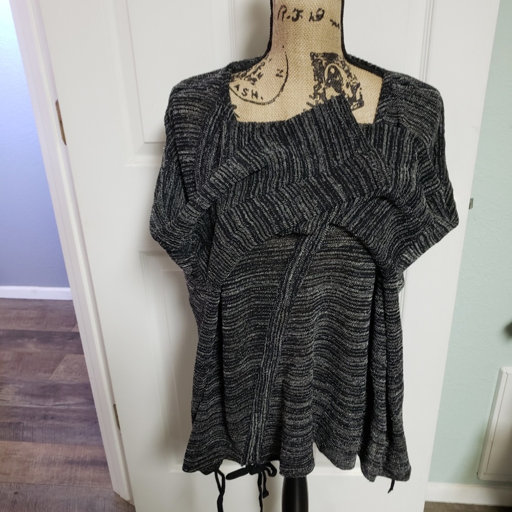 NWT Tulip Clothing Ruched Sweater Tunic XL